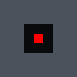 al Gamed Valorant crosshair — dot crosshair, red