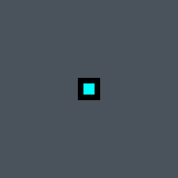 Benkai Valorant crosshair — dot crosshair, cyan