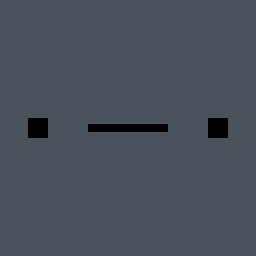 emotionless face Valorant crosshair — cross with outer lines, custom color #000000