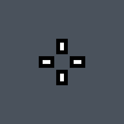 Relyks Valorant crosshair — classic cross, white