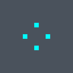 Vice Valorant crosshair — classic cross, cyan